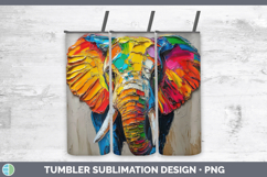 GorgeousAnimals Thick Paint Tumbler design.