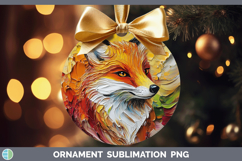 GorgeousAnimals Thick Paint Ornament design.
