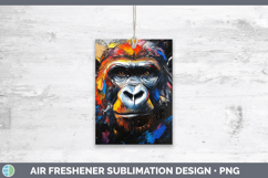 GorgeousAnimals Thick Paint Air Freshener design.