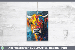 GorgeousAnimals Thick Paint Air Freshener design.