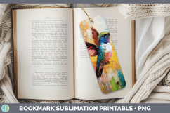 GorgeousAnimals Thick Paint Bookmark design.