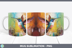GorgeousAnimals Thick Paint Mug Wrap design.