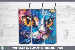 GorgeousAnimals Thick Paint Tumbler design.