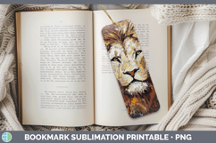 GorgeousAnimals Thick Paint Bookmark design.