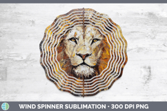 GorgeousAnimals Thick Paint Wind Spinner design.