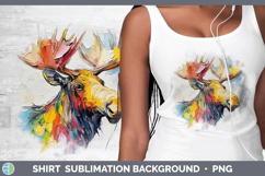 GorgeousAnimals Thick Paint Shirt design.