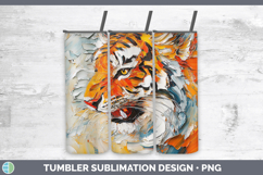 GorgeousAnimals Thick Paint Tumbler design.