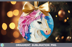 GorgeousAnimals Thick Paint Ornament design.