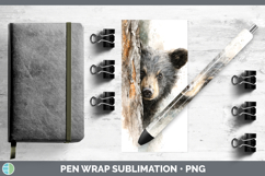 GorgeousAnimals Tree Peek Pen Wrap design.