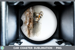 GorgeousAnimals Tree Peek Car Coaster design.