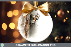 GorgeousAnimals Tree Peek Ornament design.