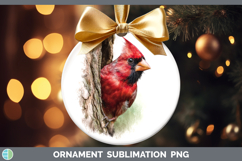 GorgeousAnimals Tree Peek Ornament design.