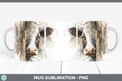 GorgeousAnimals Tree Peek Mug Wrap design.