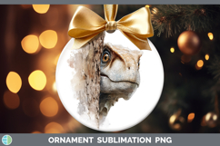 GorgeousAnimals Tree Peek Ornament design.