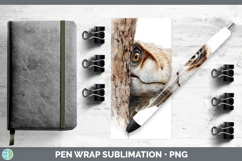 GorgeousAnimals Tree Peek Pen Wrap design.