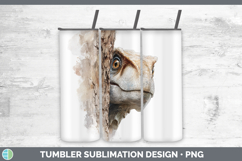 GorgeousAnimals Tree Peek Tumbler design.