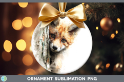 GorgeousAnimals Tree Peek Ornament design.