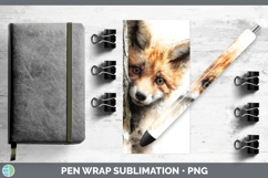 GorgeousAnimals Tree Peek Pen Wrap design.