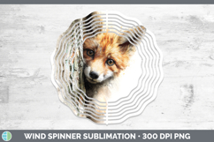 GorgeousAnimals Tree Peek Wind Spinner design.