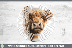 GorgeousAnimals Tree Peek Wind Spinner design.