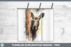 GorgeousAnimals Tree Peek Tumbler design.