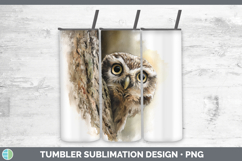 GorgeousAnimals Tree Peek Tumbler design.