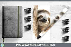 GorgeousAnimals Tree Peek Pen Wrap design.