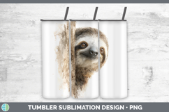 GorgeousAnimals Tree Peek Tumbler design.