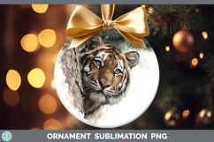 GorgeousAnimals Tree Peek Ornament design.