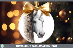 GorgeousAnimals Tree Peek Ornament design.