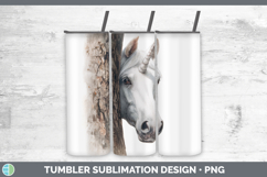 GorgeousAnimals Tree Peek Tumbler design.