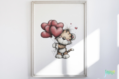 Animals Valentine Day Clipart Product Image 2