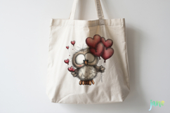 Animals Valentine Day Clipart Product Image 3