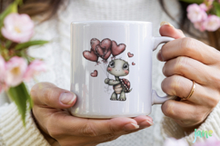 Animals Valentine Day Clipart Product Image 4