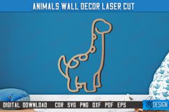 Nursery Wall Décor | Dino Shape | Baby Range | CNC File Product Image 1
