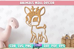 Nursery Wall Décor | Deer Shape | Baby Range | Kids Interior Product Image 1