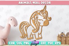 Nursery Wall Décor| Unicorn Shape|Baby Range |Kids Interior Product Image 1