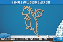 Nursery Wall Décor | Dragon Shape | Baby Range | CNC File Product Image 1