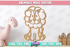 Nursery Wall Décor | Lion Shape | Baby Range | Kids Interior Product Image 1