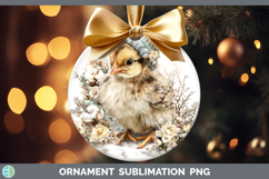 GorgeousAnimals Winter Knit Hat Ornament design.