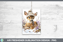 GorgeousAnimals Winter Knit Hat Air Freshener design.