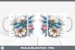 GorgeousAnimals Winter Knit Hat Mug Wrap design.