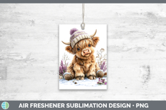 GorgeousAnimals Winter Knit Hat Air Freshener design.