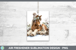 GorgeousAnimals Winter Knit Hat Air Freshener design.