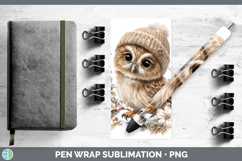 GorgeousAnimals Winter Knit Hat Pen Wrap design.