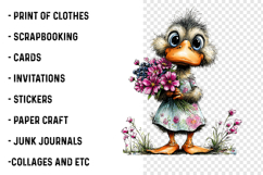 Animals With Fruits Clipart Product Image 2