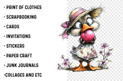 Animals With Fruits Clipart Product Image 2