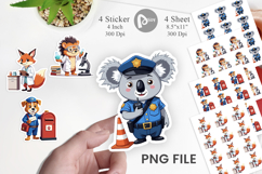 Career Animals Sticker Product Image 1
