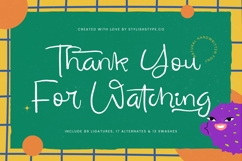 Animated Playful - Natural Handwritten Font Product Image 20