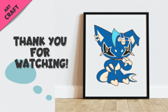 Anime character set 01. Tshirt, PNG. Product Image 5